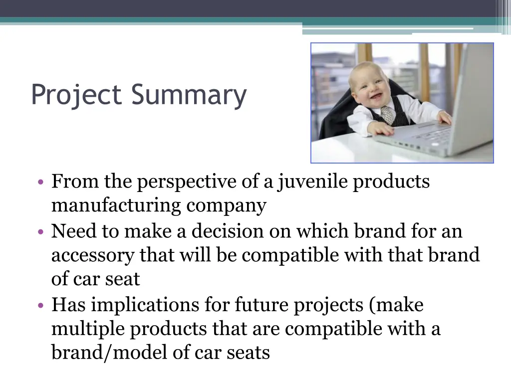 project summary