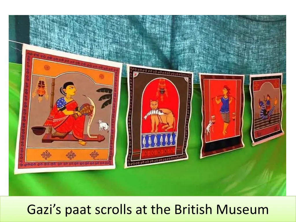 gazi s paat scrolls at the british museum