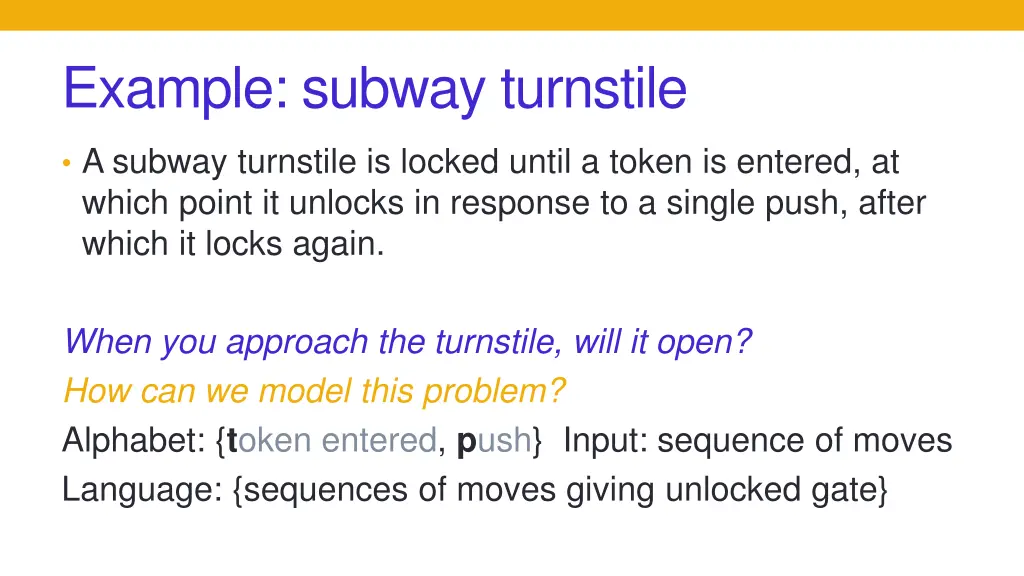 example subway turnstile 1