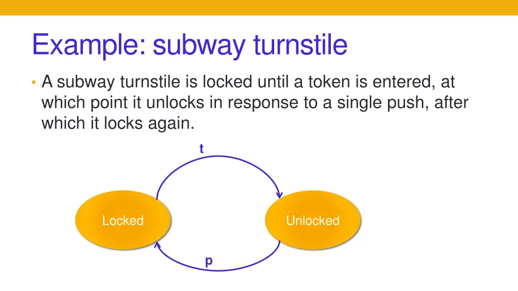 example subway turnstile 2