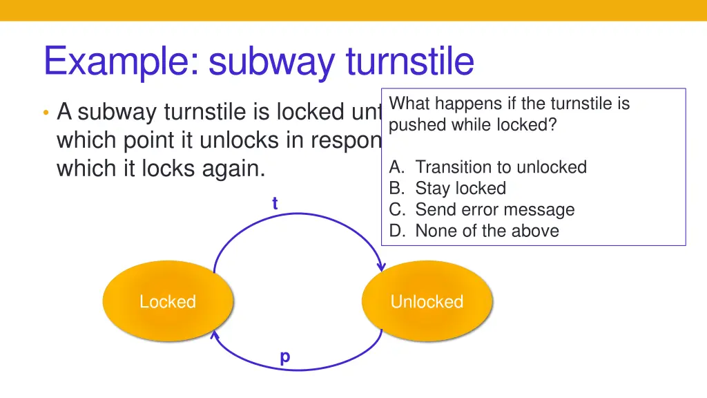 example subway turnstile 3