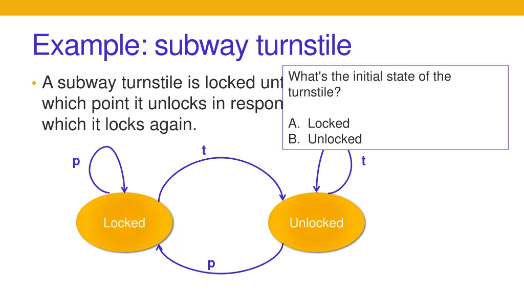 example subway turnstile 5