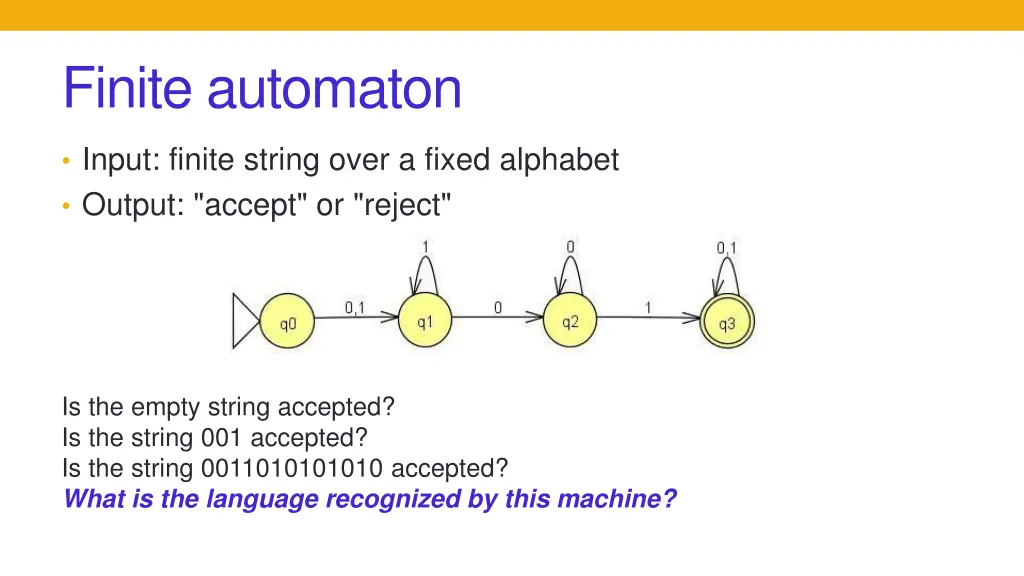 finite automaton 2