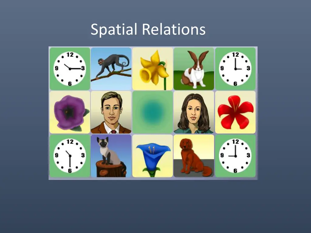 spatial relations