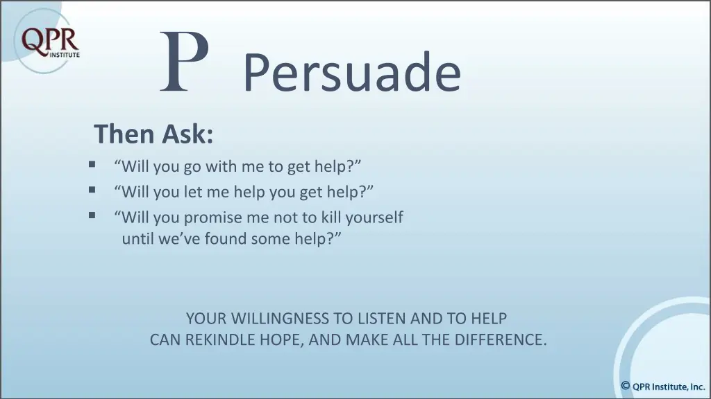 p persuade 1