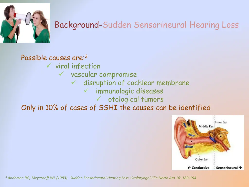 background sudden sensorineural hearing loss 2