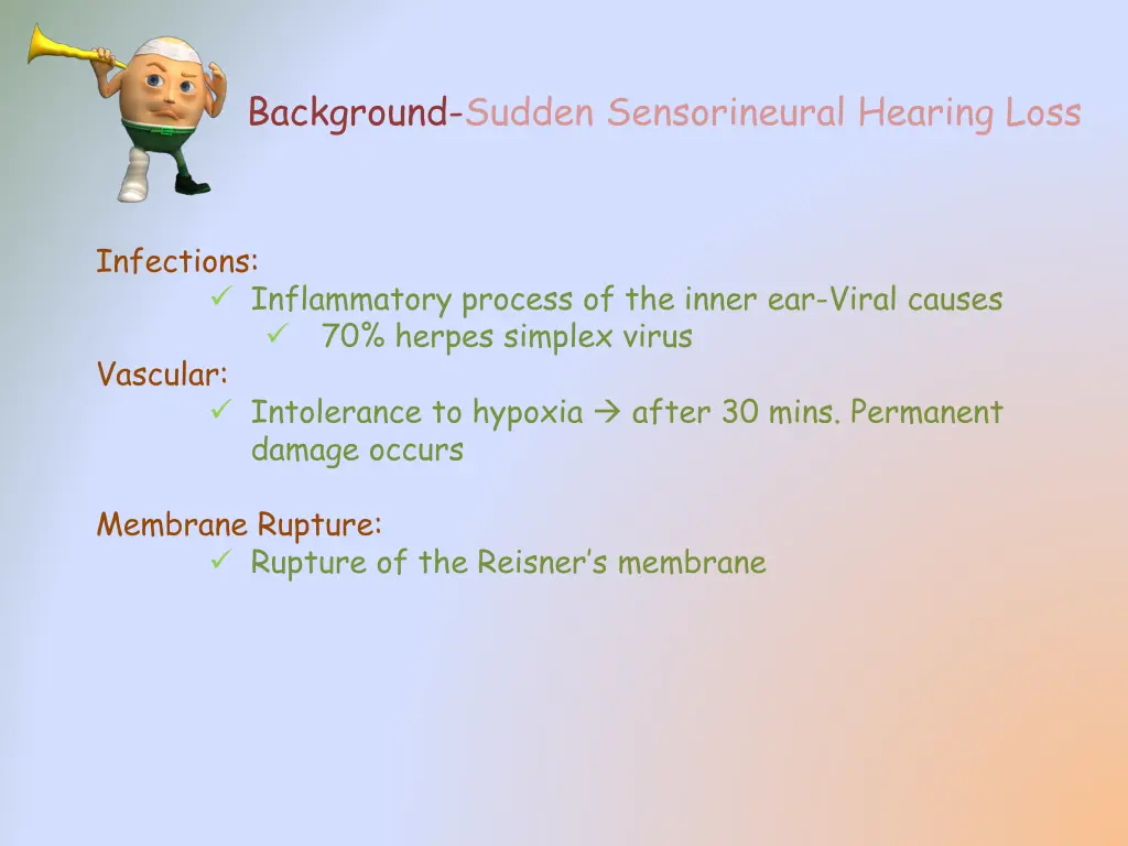 background sudden sensorineural hearing loss 3