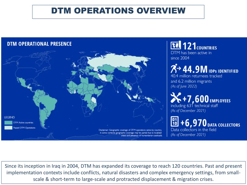 dtm operations overview