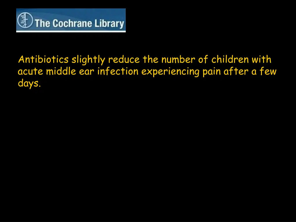 antibiotics slightly reduce the number