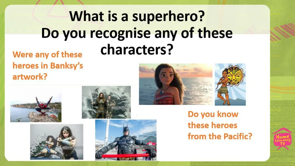 what is a superhero do you recognise any of these