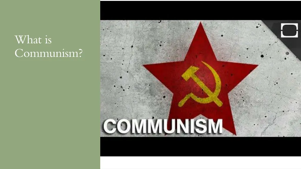 what is communism