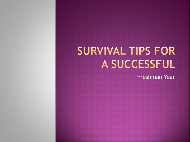 survival tips for a successful