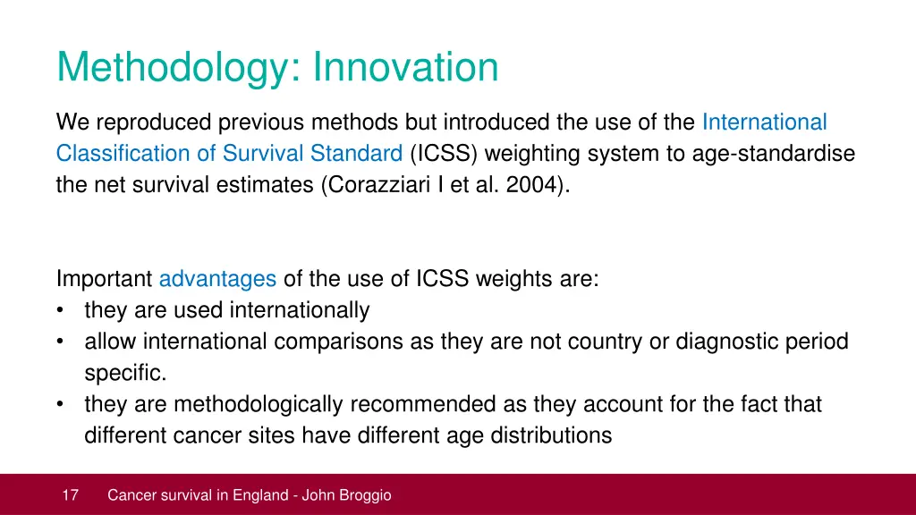 methodology innovation