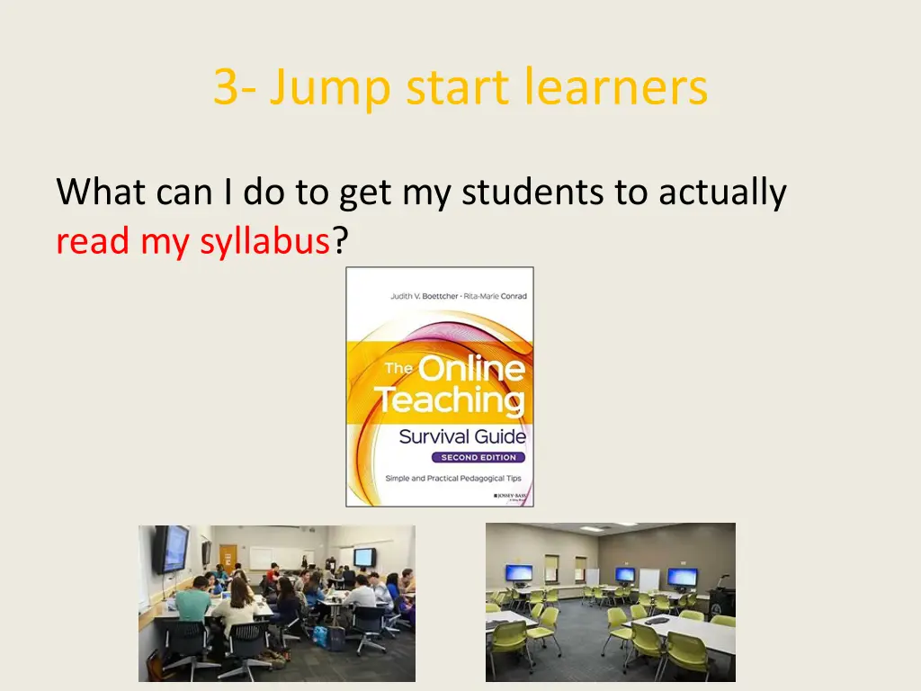 3 jump start learners