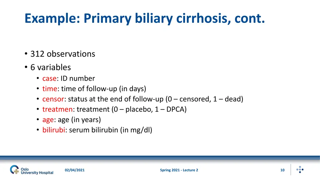 example primary biliary cirrhosis cont 1