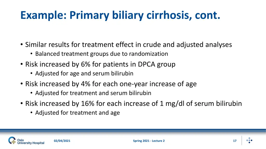 example primary biliary cirrhosis cont 8