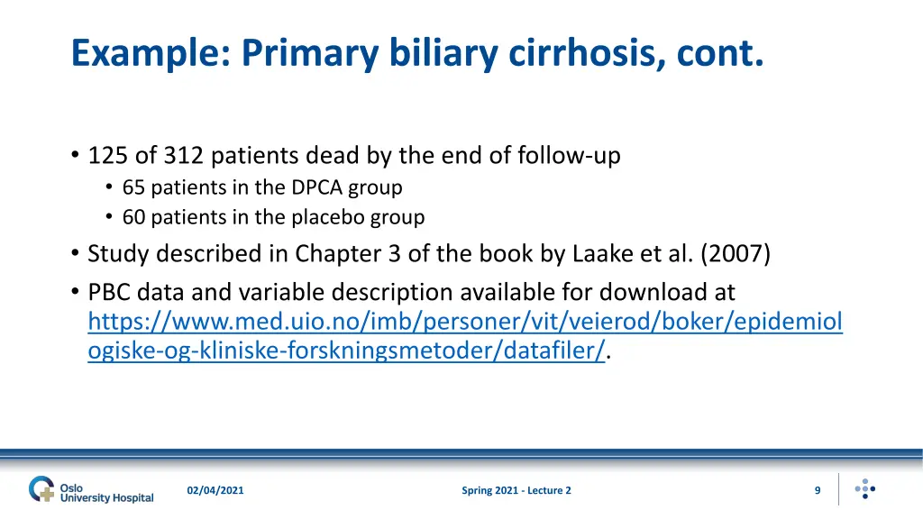 example primary biliary cirrhosis cont