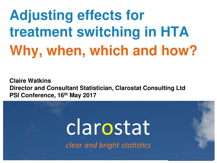 adjusting effects for treatment switching