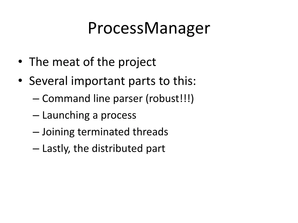 processmanager