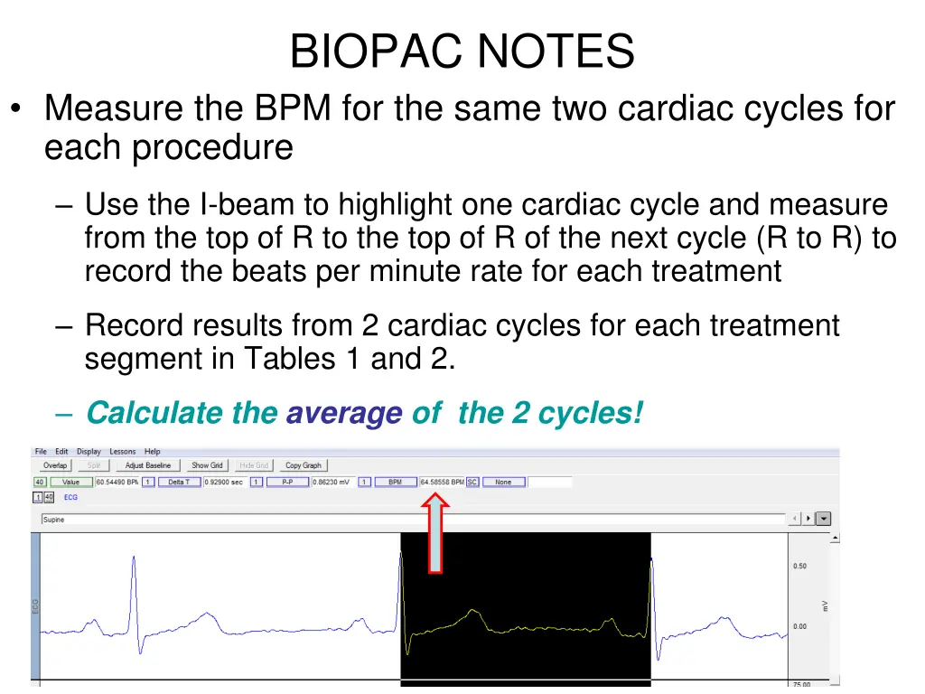 biopac notes 5