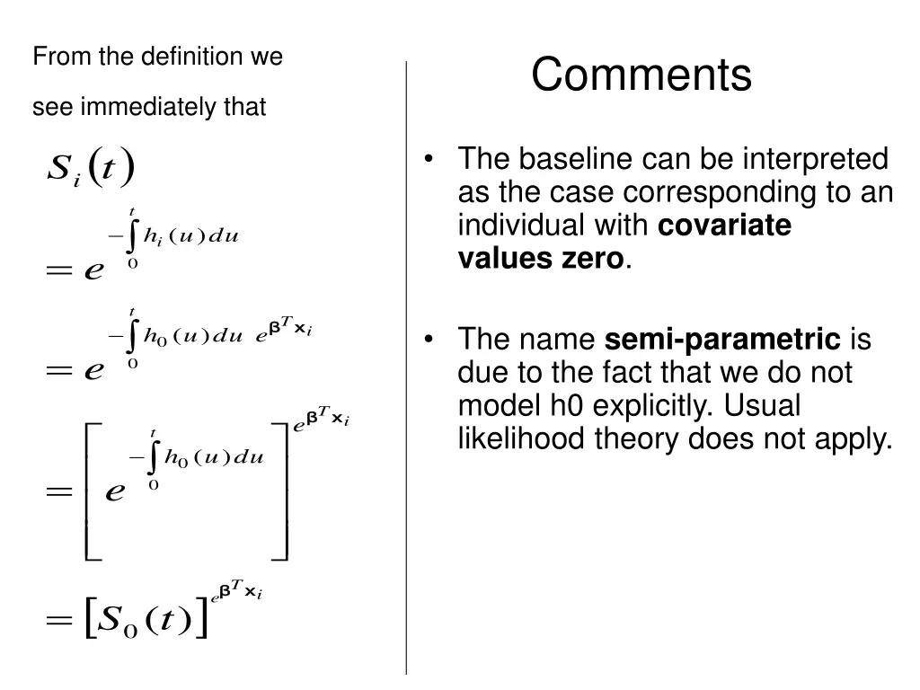 from the definition we see immediately that t s i