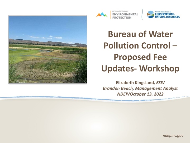 bureau of water pollution control proposed