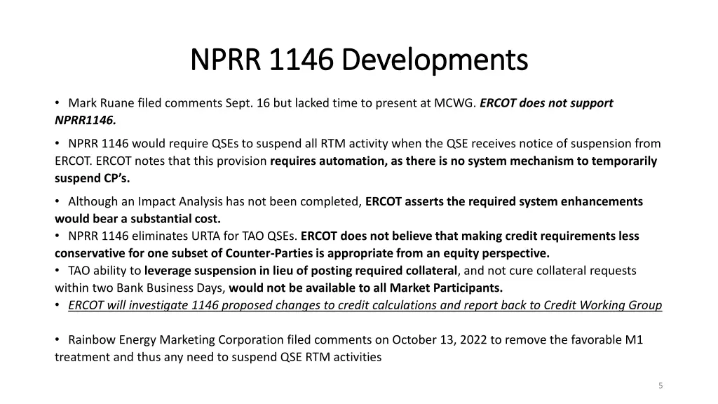 nprr 1146 developments nprr 1146 developments