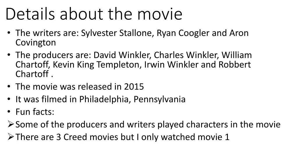 details about the movie the writers are sylvester