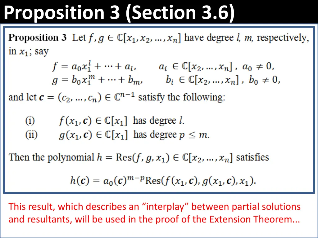 proposition 3 section 3 6