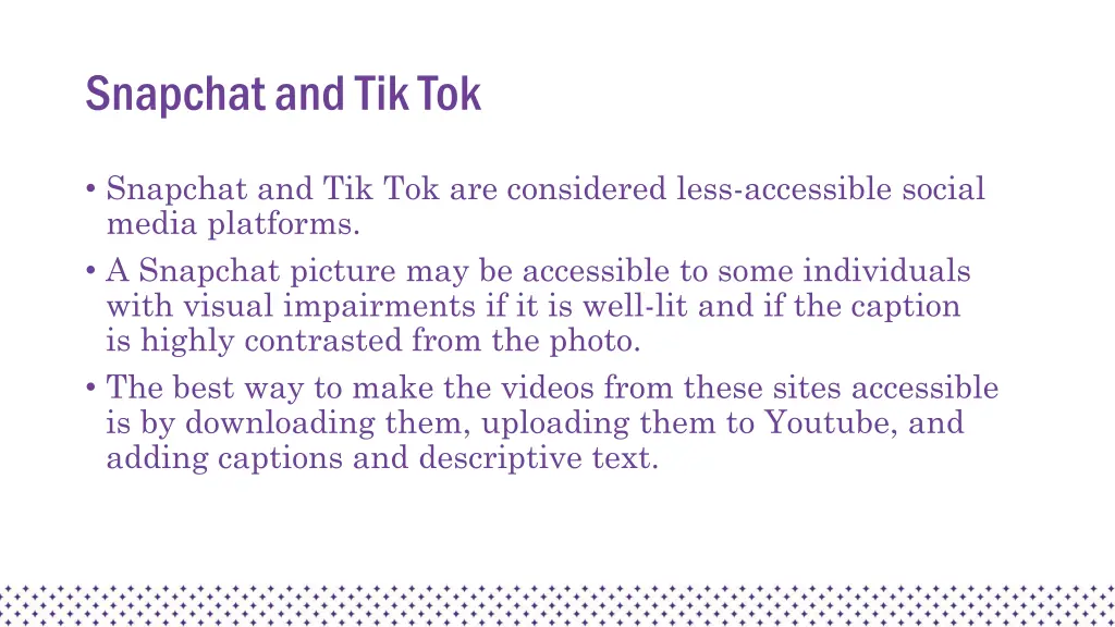 snapchat and tik tok