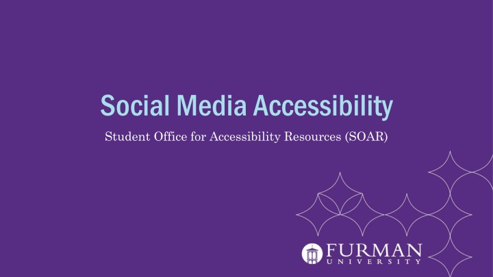 social media accessibility