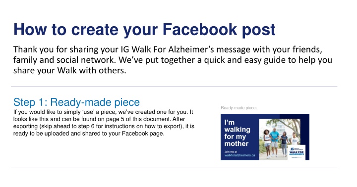 how to create your facebook post