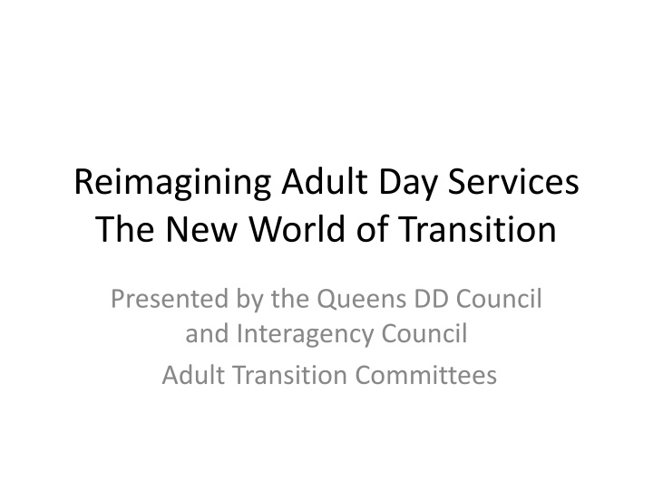 reimagining adult day services the new world