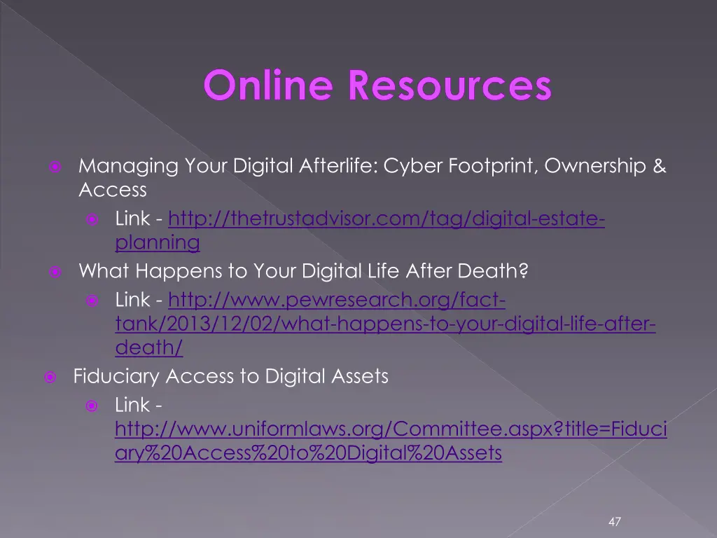 online resources 2