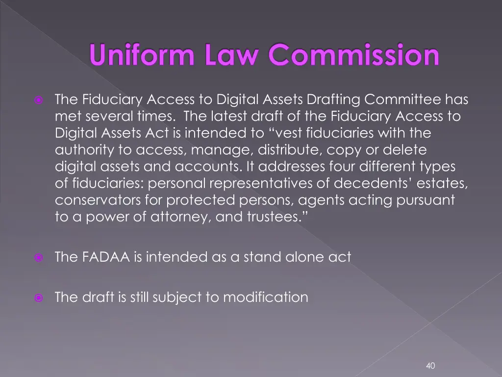 uniform law commission 1