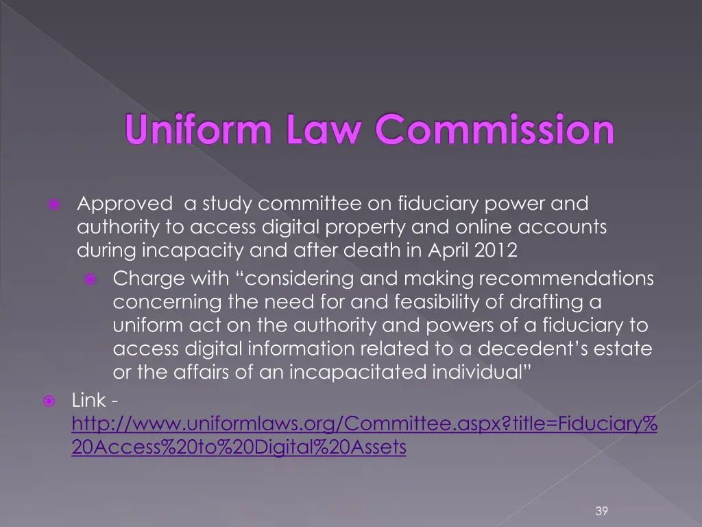 uniform law commission