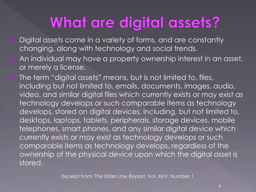 what are digital assets