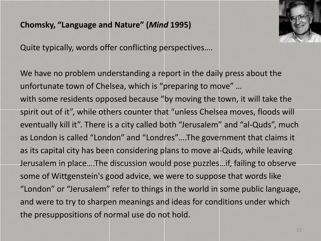 chomsky language and nature mind 1995 1