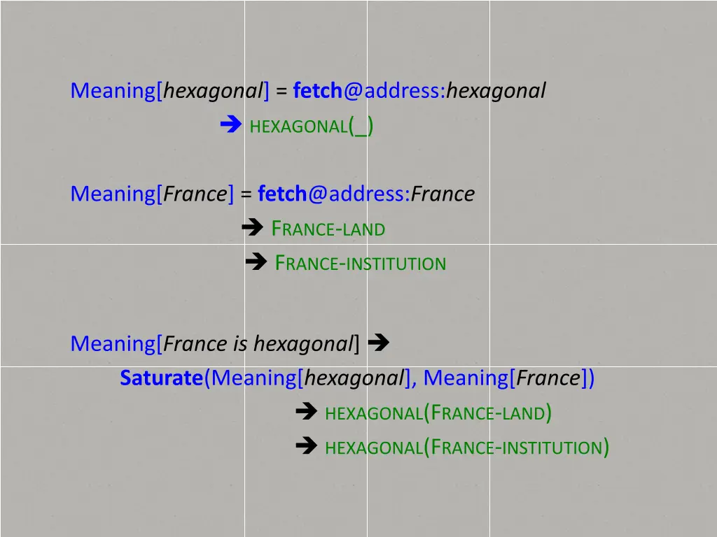 meaning hexagonal fetch @address hexagonal