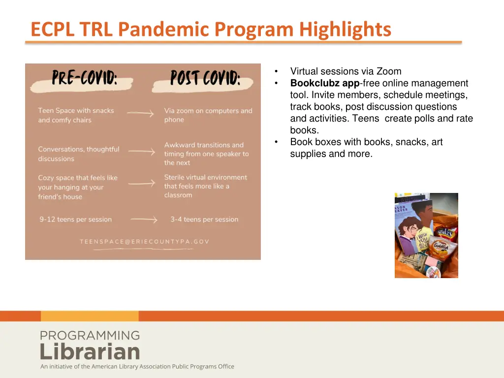 ecpl trl pandemic program highlights