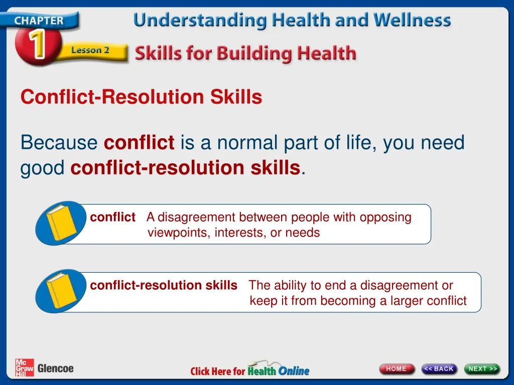 conflict resolution skills