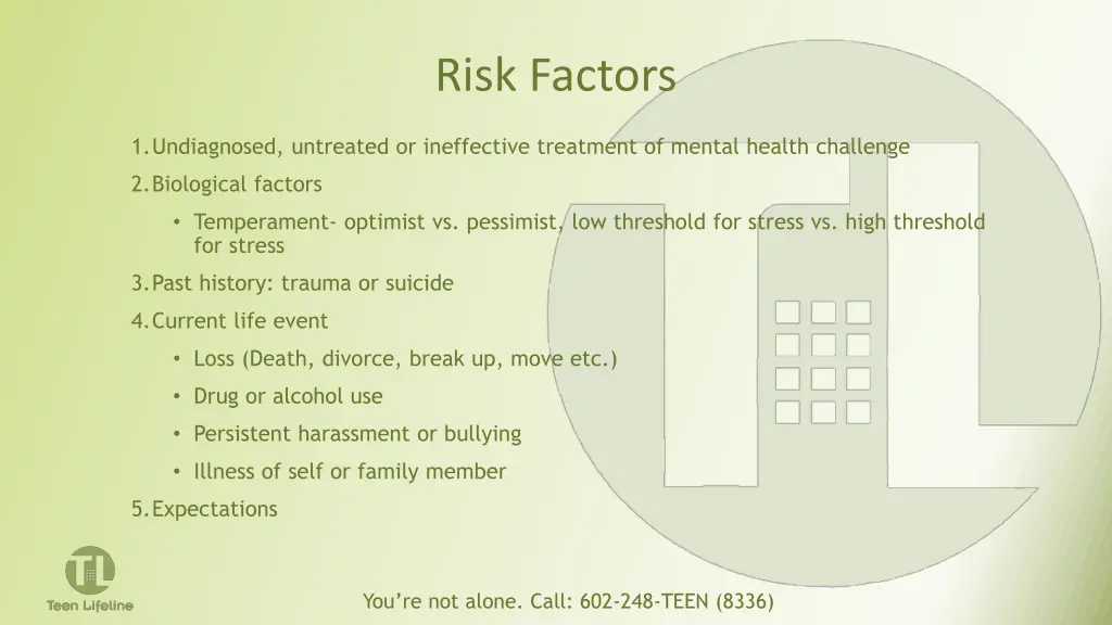 risk factors