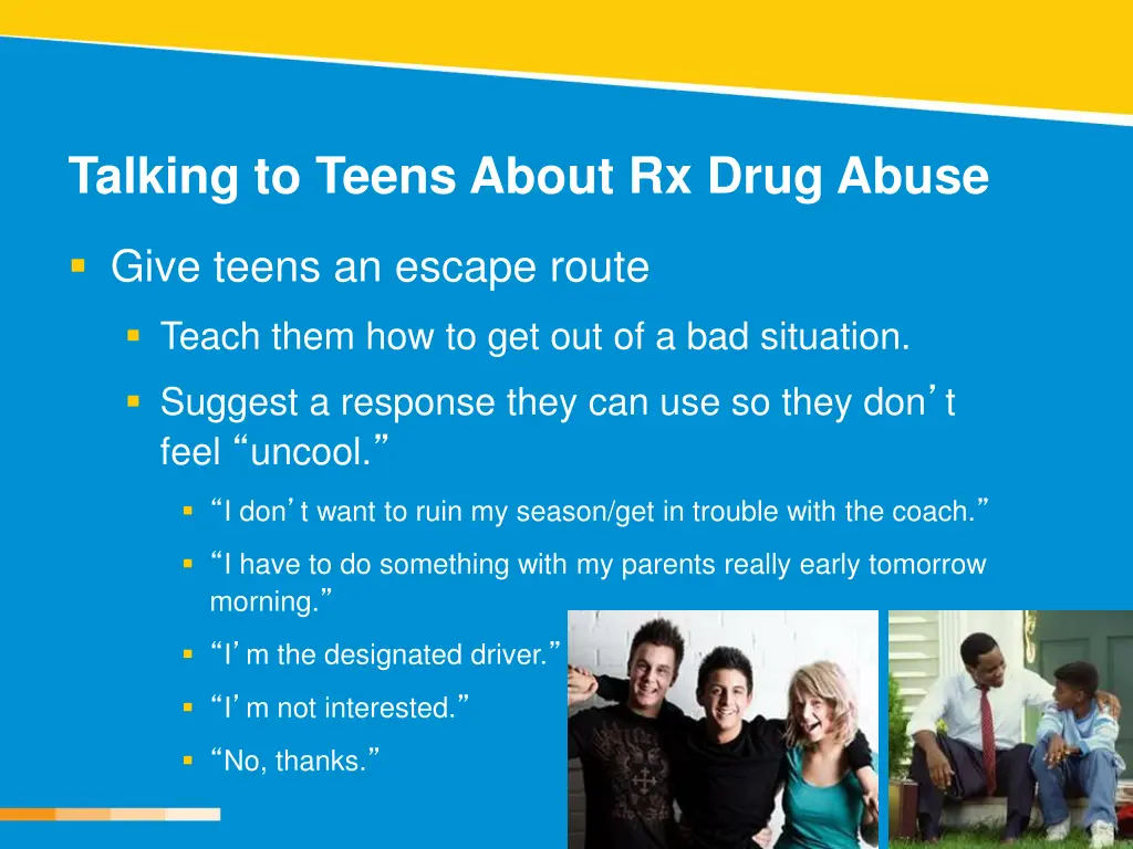 talking to teens about rx drug abuse 2