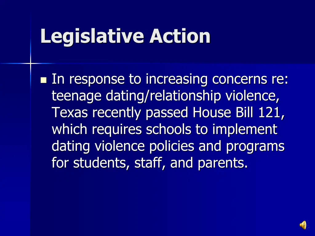 legislative action