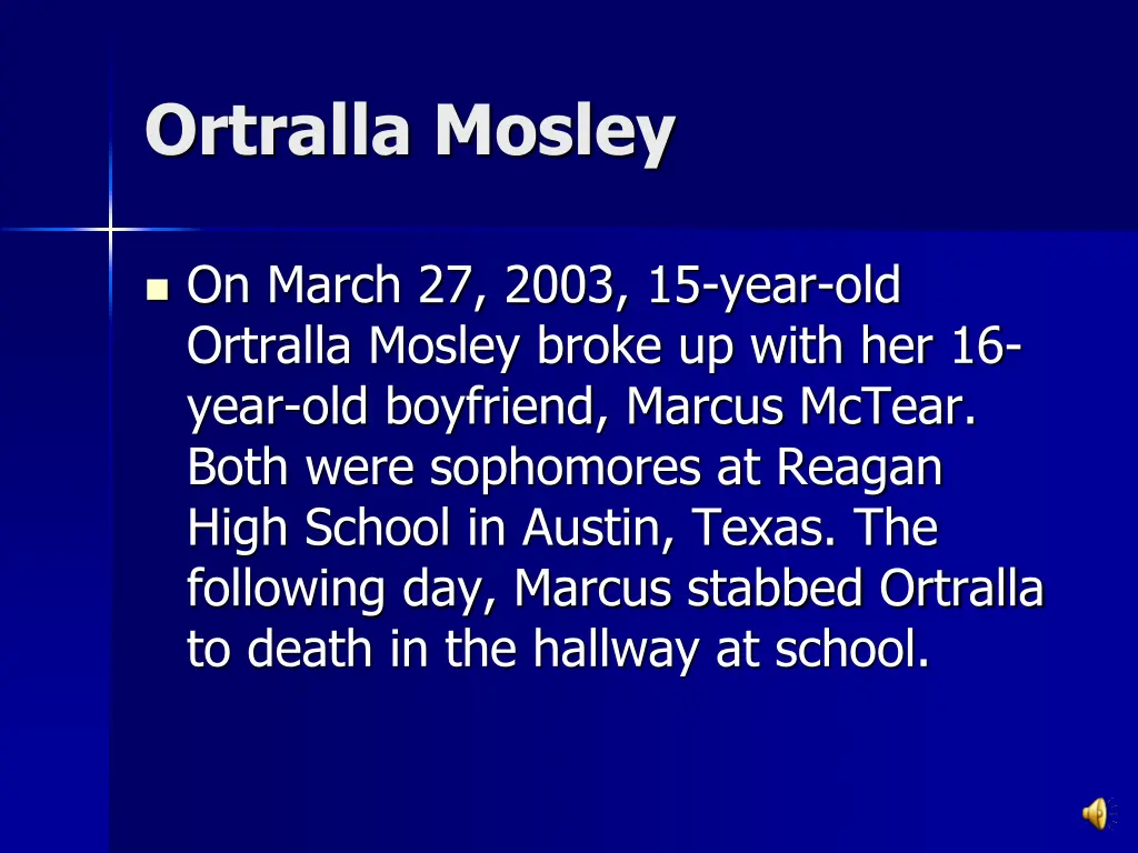 ortralla mosley