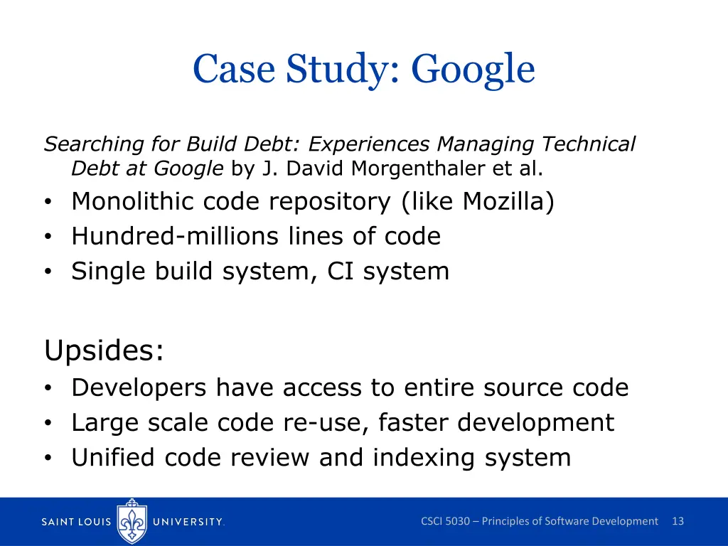 case study google