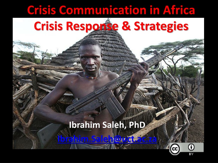 crisis communication in africa crisis response