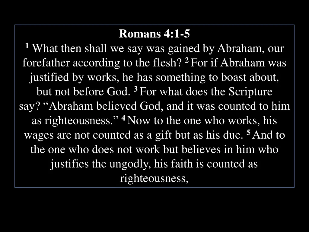 romans 4 1 5