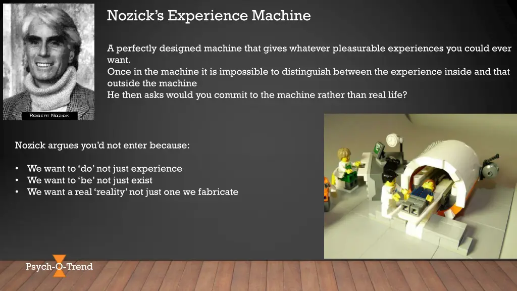 nozick s experience machine