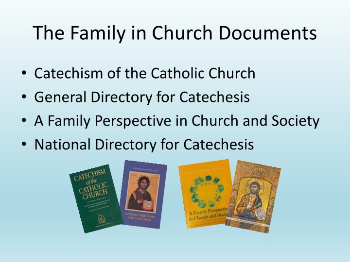 the family in church documents